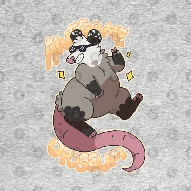 Awesome Opossum by goccart